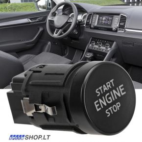 Skoda Karoq Kodiaq Superb Octavia Scala START STOP mygtukas 3V0905217 3V0905217A